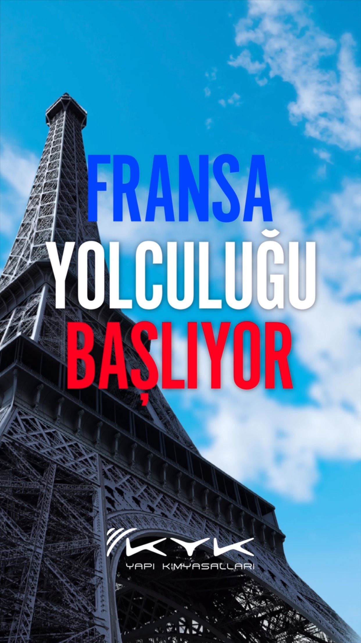 KYK YAPI KİMYASALLARI olarak, 28 Eylül – 1 Ekim 2026 tarihleri arasında Paris Ex…